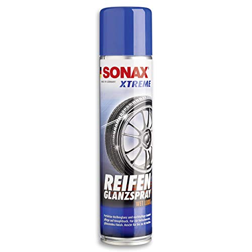 SONAX XTREME ReifenGlanzSpray Wet Look (400 ml) für langanhaltenden satten Tiefenglanz und gleichzeitiger Pflege | Art-Nr. 02353000