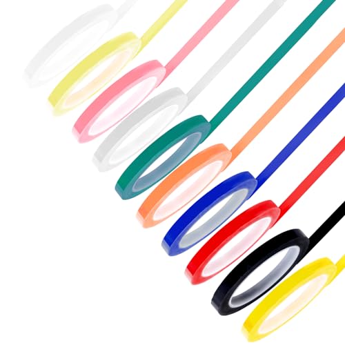 10 Rollen Autoklav Sterilisationsband, 6mm Breite 66m Länge Dentalband 10 Farben Chirurgisches Dentalband Instrumentenband Markierungsband Autoklavierbar Bei 132,22 Grad Celsius Dampf