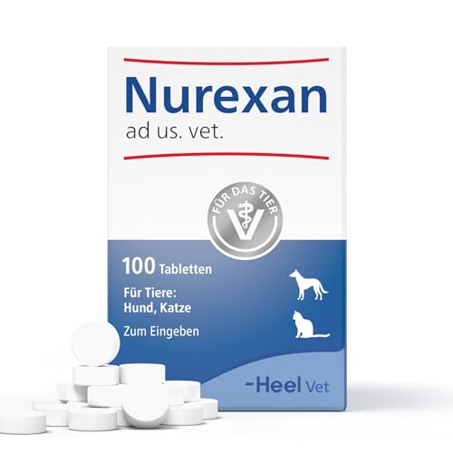 Nurexan ad us.vet 100 Tabletten | Natürliches Tierarzneimittel für Hunde und Katzen | Made in Germany