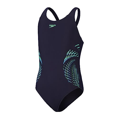 Speedo Plastisol Placement Muscleback Badeanzug Mädchen - 128