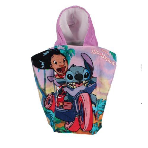 Lilo & Stitch Poncho, Multicolor, Einheitsgröße