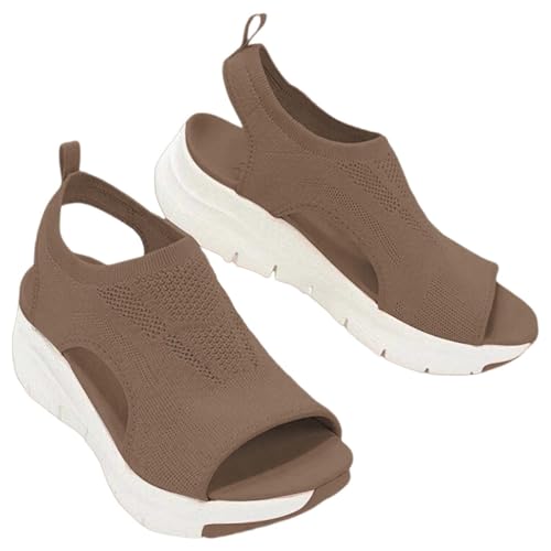 Warehouse Deal,Sandalen Damen weit, Shoes, barfuss Hausschuhe Damen, Sandalen mädchen schwarz, Summer Sandals Women, Hausschuhe mit Fussbett, Damenmode Sommer, Pantoletten