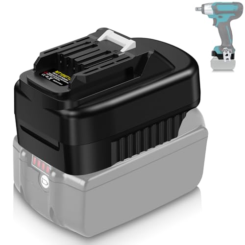 Adapter für Makita 12V Werkzeuge, für Makita 18V LXT Batterie Konvertieren zu für Makita 12V Max CXT Lithium-Ionen Batterie BL1021B BL1016 Batterien, auf für Makita 12V Akku-Elektrowerkzeug