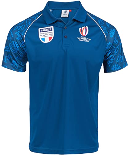 Polo France – RWC – Offizielle Kollektion der Rugby-Weltmeisterschaft 2023 – Größe XL, blau, XL