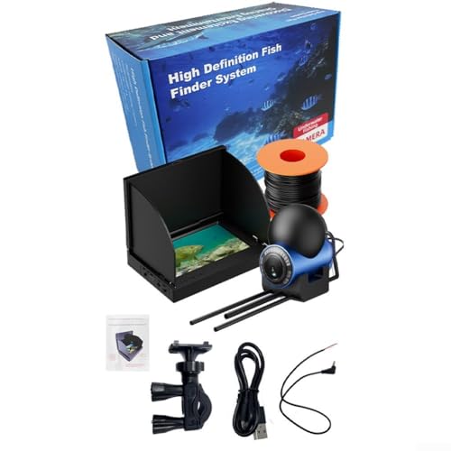 Fischfinder mit einem 4 3 Zoll HD-Bildschirm und 12 Infrarot-LEDs für hervorragende Sichtbarkeit unter verschiedenen Bedingungen (IP + 15 M-Kamera)