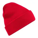 Beechfield B45R Recycled Original Cuffed Beanie - Classic Red