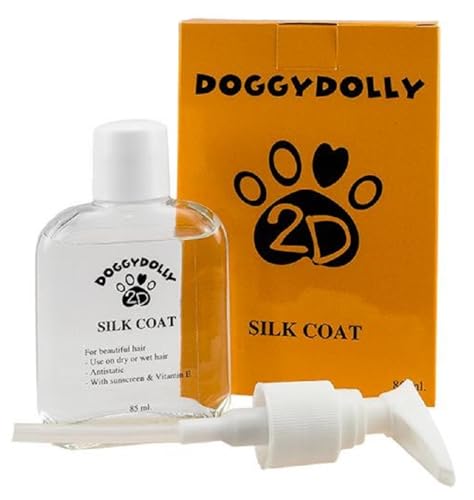 DOGGYDOLLY Hunde Fellpflege Silk Coat