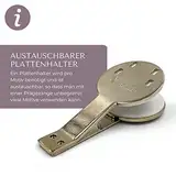 Plattenhalter mit eigenem Design - Motiv Plattenhalter für Prägestempel Shiny Model-EM - Ersatz Prägeplatte