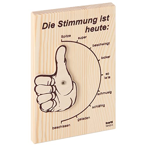 Bartl 101211 Stimmungsbarometer - originelles Zubehör für die Hausbar