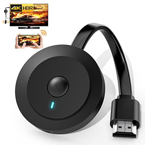 Wireless HDMI Adapter,Wireless HDMI Dongle für TV,MpioLife 4K Full HD Miracast HIFI HDMI Dongle,Streaming Videos Screen from Android/OS/Windows/Mac OS Laptop, phone,Tablet,PC zu HDTV Monitor/Projektor