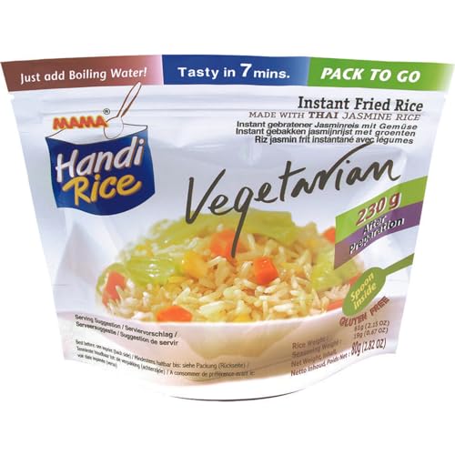MAMA - Instant Reis Vegetarisch, 10er pack (10 X 80 GR)