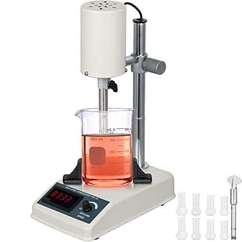 VEVOR Homogenisator aus Edelstahl, Homogenisator, Labor-Homogenisator, hohe Geschwindigkeit, FSH 2 A, 1000 ml, mechanischer Homogenisator, mechanischer Homogenisator