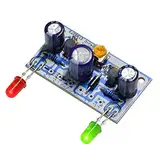 Kemo B003 Blinker / Wechselblinker Bausatz für 6 - 12 V/DC zum Anschluss von Glühlämpchen oder LEDs. Taktfrequenz einstellbar ca. 1 - 3 x pro Sekunde