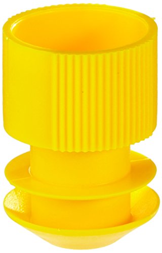 neoLab 1-2084 Lamellengriffstopfen, 16 mm Durchmesser, Gelb (100-er Pack)