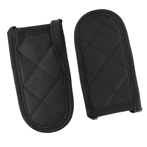 2 Stück Cast Iron Handle Cover,Hitzebeständige Topfgriffabdeckungen,Helfen Griff Halter,rutschfest Topfgriff Schutzhülle,Wärmeisolierter Assist Griff,Griffabdeckung für Pfannen Ofenschalen