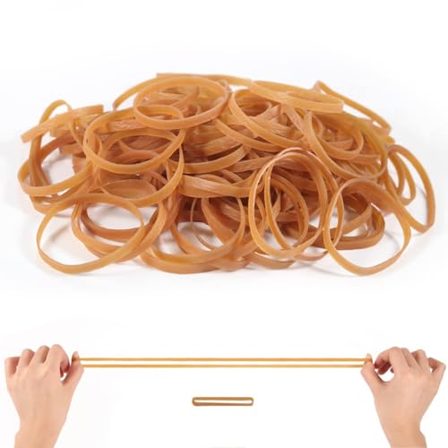 Gummibänder Gummiringe breit 100 Stücke Gummiband 100mm*5mm Haushaltsgummi Gummi Gummiringe Essentials für Zuhause Büro Schule gummis
