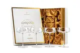 Coupette Cocktail Martini Gläser und Champagnerschalen | 4er Set | Elegante 260 ml Kristall Coupe Cocktailgläser mit Langen Stiel für Champagner, Espresso Martini, Daiquiri, Cosmopolitan
