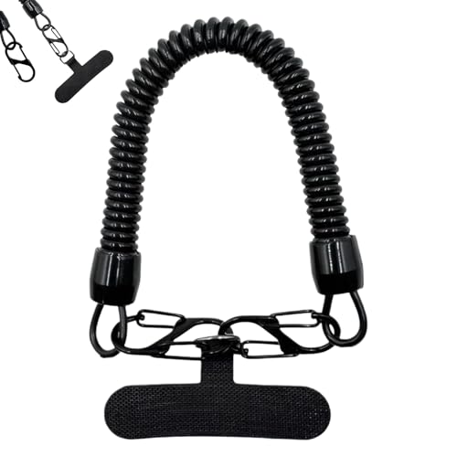 Telefon Anti -Diebstahl, Handy Lanyard | Anti-Diebstahl Retraktierbares Handy Lanyard,Einstellbare Anti-Dro-Drop-Elektronikversorgungen für Sicherheit tägliche Nutzung Travel Wanderfest im