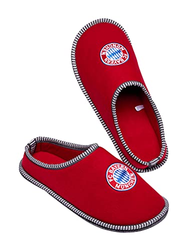 FC Bayern München Filz-Pantoffeln | Hausschuhe | Erwachsene