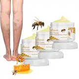 Furzero Bienengift Krampfadern Creme, Besenreiser Creme Testsieger, Bienengift Schmerzcreme Bienengiftsalbe, Bienengift Venen Reparaturcreme Gegen Besenreiser für Jedermann (3PC)