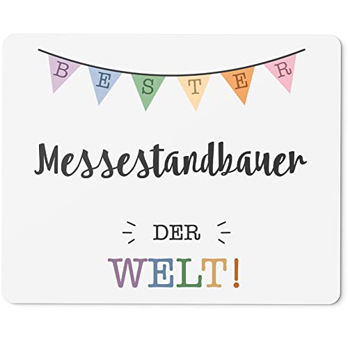 JUNIWORDS Mauspad Mousepad, Bester Messestandbauer der Welt (5710882)