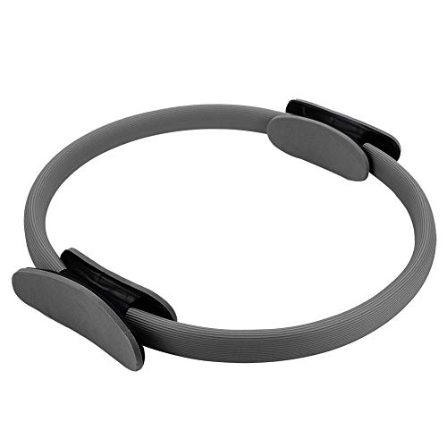 Bnineteenteam Pilates Ring, 4 Farben, Fitness Magic Circle Für Fitnesstraining, Ganzkörpertraining, Muskelaufbau der Oberschenkel, Sculpting, Verbesserung der Kernkraft(Schwarz) Yoga-Zubehör