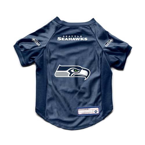 Littlearth Seattle Seahawks Pet Jersey Stretch