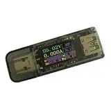 USB-Strommessung, DC Digital 30v 5A USB Tester Spannung Strom Leistung Kapazität Meter QC 2,0 3,0 FCP AFC DCP Detektor Power Bank Ladegerät Anzeige