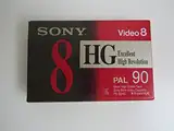 Sony P5-90 HG Video 8 Kassette 90 min