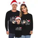 Ugly Christmas Sweater Familie Set Familien Partnerlook Pärchen Familien Outfit Set Pullover Weihnachten Weihnachts Partner Pulli Hässlich Ugly Christmas Sweater Weihnachtspulli Kinder Damen Herren