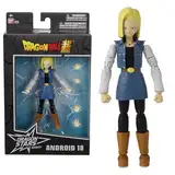 BANDAI - Dragon Ball Super - Figur Dragon Stars 17 cm - Android 18 - Offizielle Dragon Ball Lizenz - Bewegliche C-18 Cyborg Figur - Spielzeug für Kinder ab 4 Jahren - Actionfigur - 36191