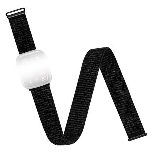 chinbersky Sportarmband Arm Knöchelband Kompatibel mit Apple Watch 49mm 46mm 45mm 44mm 42mm 41mm 40mm 38mm für Männer,Elastisches Nylon Armband Joggen für iWatch Ultra Series SE10/9/8/7/6/5/4/3/2/1