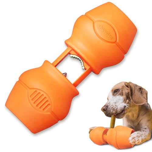 PetClan Chewise Ochsenziemer Halter, Ultimative Sicherheit & Robustes Design, BPA-freies Sicherheitsset zur Verhinderung von Erstickungsgefahr, Passend für Verschiedene Ochsenziemer und Hundegrößen