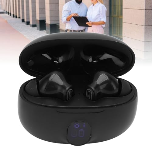 Y113S Sprachübersetzer-Ohrhörer, Echtzeit-Übersetzergerät für 144 Sprachen, Bluetooth-Übersetzergerät mit Rauschunterdrückung für Reiseunternehmen, Simultanübersetzung Bluetooth