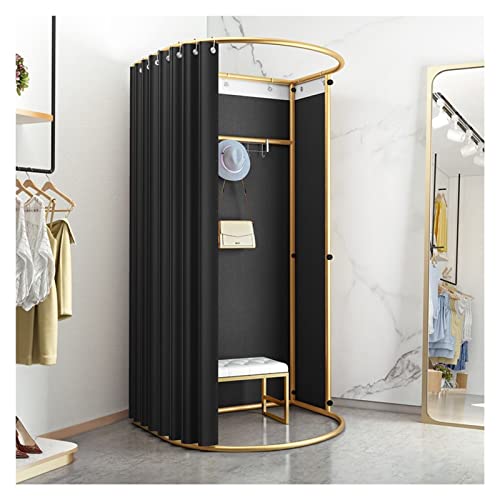 Umkleidekabine Freistehend Umkleidekabine Freistehend, 90% Sichtschutz-Trennwand Mit Sonnenschutzabdeckung, Umkleideraum Für Vorübergehende Umzüge Für Bürozentren(B,85x80x200cm)