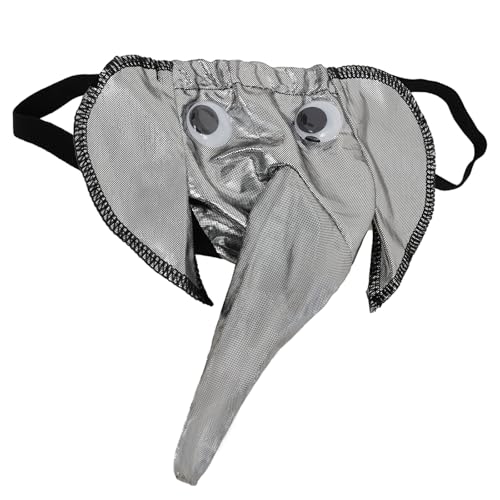 yiilead Männer Elefanten Unterwäsche Pouch Slips Strings Lustige G-String Lover Geschenk