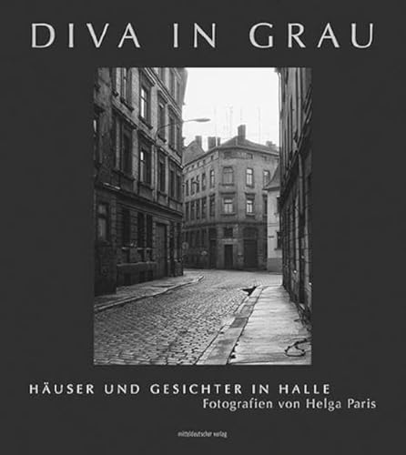 Diva in Grau: Häuser und Gesichter in Halle