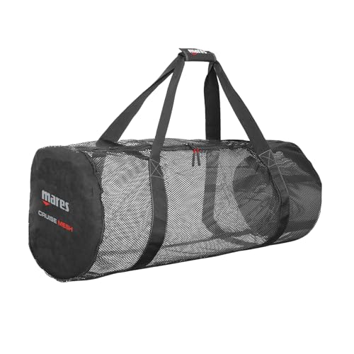 Mares Tauchtasche Cruise Mesh Transporttasche, Black, 95.3 x 38.1 x 38.1 cm, 108.5 Liter