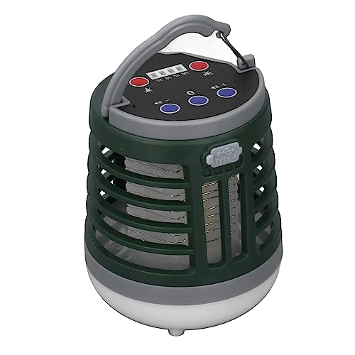 Killer Outdoor Camping Laternen-Taschenlampe Zelt Licht USB Wiederaufladbar Eingebaute Batterie (Dunkelgrün)