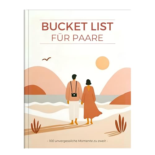 memoriecation Bucket List für Paare - Euer Challenge Buch für unvergessliche Momente - Bucket List mit Date Ideen für Paare - Beziehung Geschenk, Paargeschenke, Geschenk Freundin, Geschenk Freund