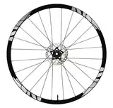 DualColorStampe Felgenaufkleber für Fahrrad, 26 Zoll – 27,5 Zoll – 28 – 29 Zoll (28–29 Zoll), für Mountainbike, Artikelnr. B0193 (Silber 90, 28-29 Zoll)