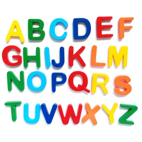 Buchstabe-Magnet-Aufkleber,Frühes pädagogisches magnetisches Alphabet-Kühlschrankspielzeug | Magnet Englische Buchstaben Buchstabierspielzeug für Zuhause, Schule