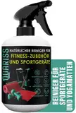 QUARISS Effektiver Natürlich Reiniger für Fittness-Zubehör und Sportgeräte & Hygienespray | Sportequipment Pflege | Frischer Duft | Schnell trocknend | Yogamatte Spray 500ml