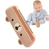 Kinder-Mundharmonika - Blues Mundharmonika Tonart C, 16-Loch Harfe Mundharmonika - Sicheres Musikinstrument für die Früherziehung von Kindern, süßer, präziser und Reiner Klang