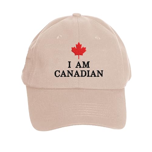 Tastatur Caps Canada is Not for Hat Vintage Washed Baseball Cap I Canada Hat Verstellbare Dad Cap für Männer Frauen Live Cap (Khaki One Size)