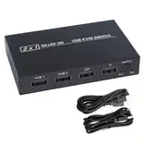Professioneller Reibungsloser Videoübertragungs HDTV Switcher 2 Anschluss Mit Gebäuden In Schutzsystemen Teilen Tastaturen