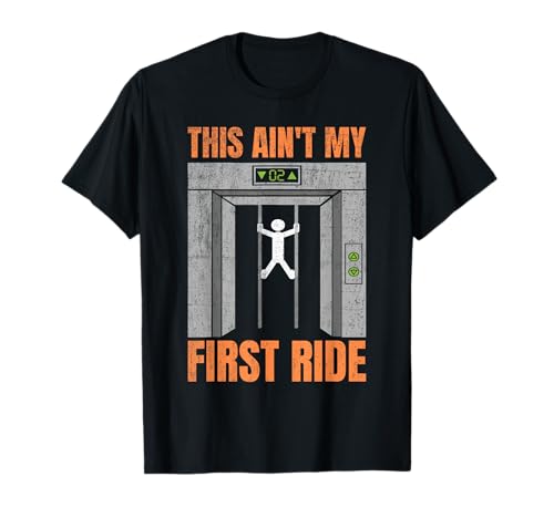 Aufzugsreparatur-Inspektor und Aufzugsmechaniker T-Shirt