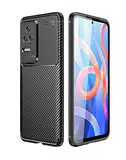 Telefonschutz Compatible with Xiaomi Redmi K50 Pro Case Anti-Shock Shatter-resistenter Handyhülle, weiche Lederbeschaffenheit Tpu. Ultra dünnes stoßfestes Telefongehäuse, weiche Microfaser-Futterhülle