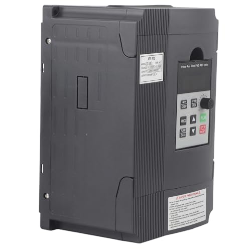 AC 220V 1.5 KW Frequenzumrichter, VFD Motor Inverter Konverter Einphasig Variable Frequenzantrieb Drehzahlregler mit Überspannungschutz für Dreiphasenmotor Drehzahlregelung