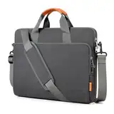 bagasin Laptoptasche Laptop Aktentasche Passt bis zu 17 17,3 Zoll Laptop Erweiterbare Wasserdichte Schultertasche Umhängetasche Tragetasche Notebooktasche PC Computer Tasche